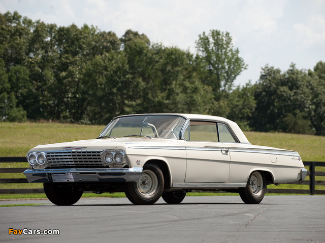 Pictures of Chevrolet Impala SS 409 Lightweight Coupe 1962 (640 x 480)