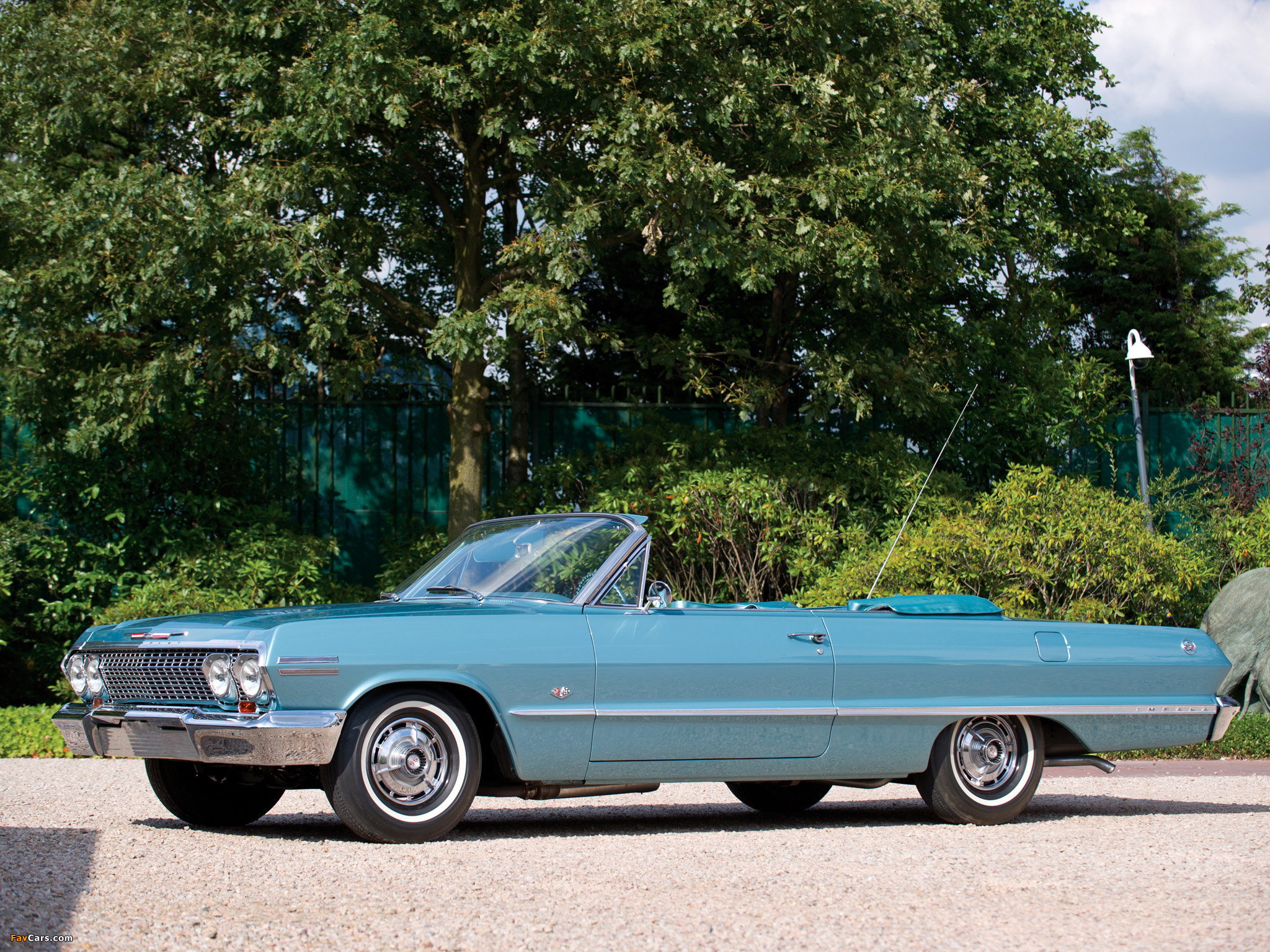 Pictures of Chevrolet Impala SS Convertible (1467) 1963 (2048 x 1536)