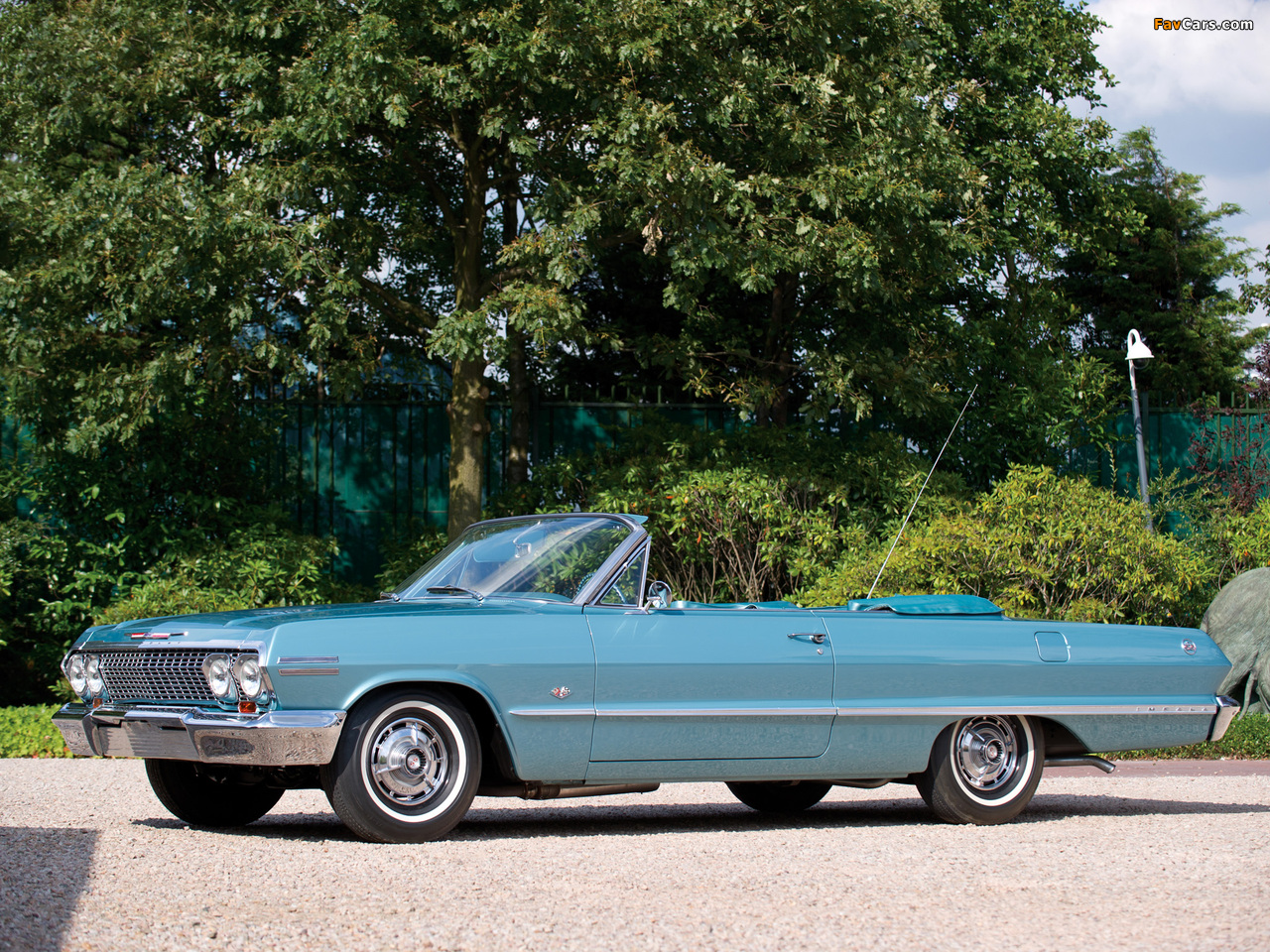 Pictures of Chevrolet Impala SS Convertible (1467) 1963 (1280 x 960)