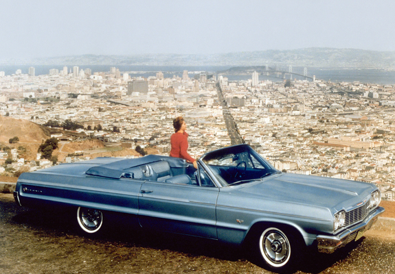 Pictures of Chevrolet Impala SS Convertible (13/14-67) 1964