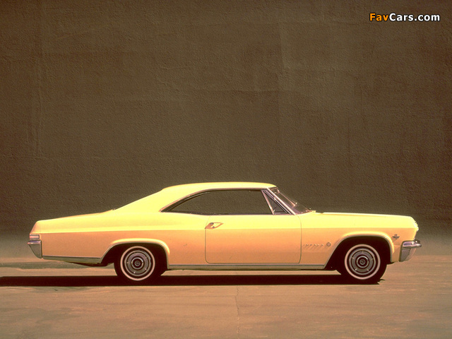 Pictures of Chevrolet Impala Sport Coupe 1965 (640 x 480)