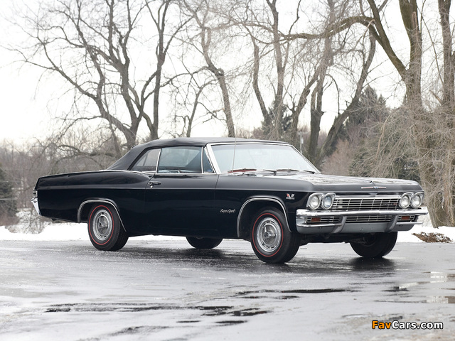 Pictures of Chevrolet Impala SS Convertible 1965 (640 x 480)