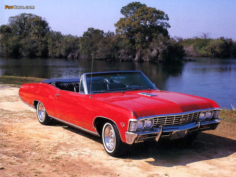 Pictures of Chevrolet Impala SS 427 Convertible 1967 (800 x 600)