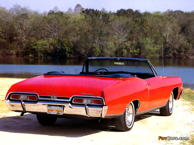 Pictures of Chevrolet Impala SS 427 Convertible 1967 (640 x 480)