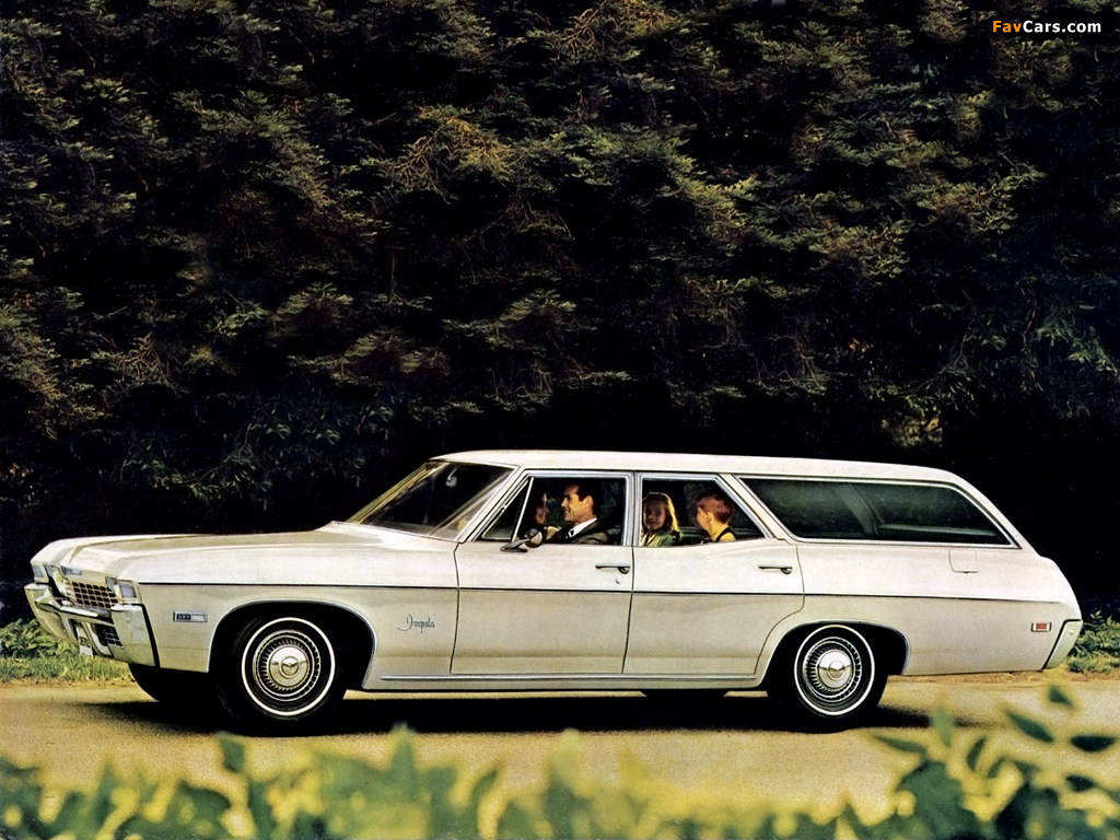 Pictures of Chevrolet Impala Station Wagon 1968 (1024 x 768)