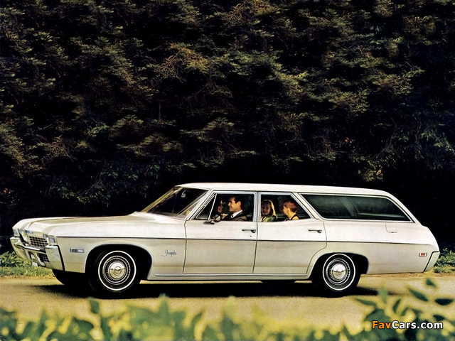 Pictures of Chevrolet Impala Station Wagon 1968 (640 x 480)