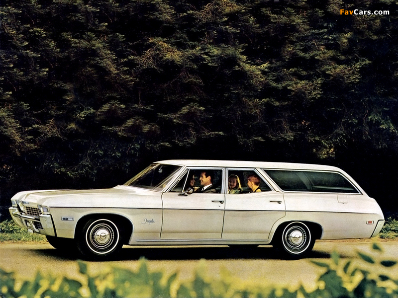 Pictures of Chevrolet Impala Station Wagon 1968 (800 x 600)
