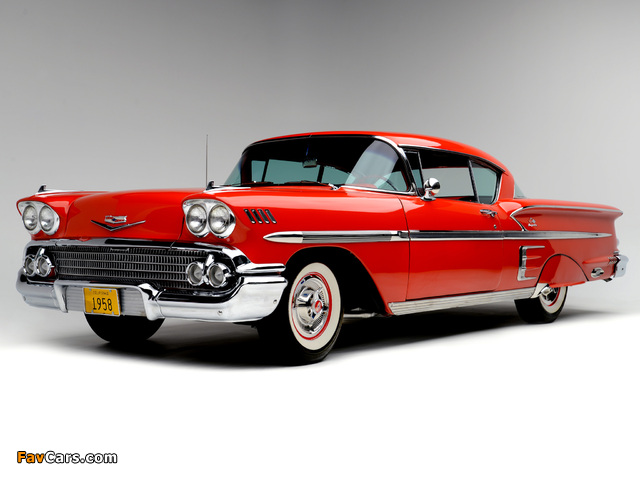 Chevrolet Bel Air Impala (E58) 1958 wallpapers (640 x 480)