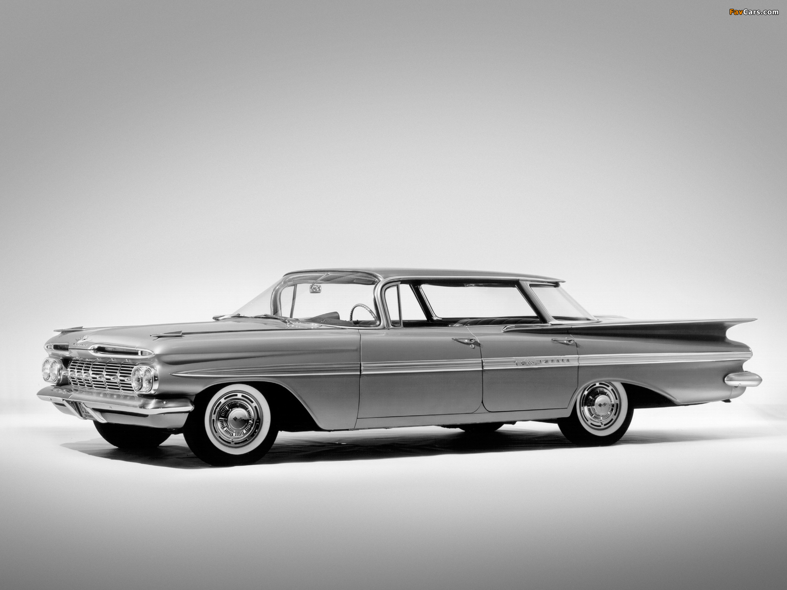 Chevrolet Impala Sport Sedan 1959 wallpapers (1600 x 1200)