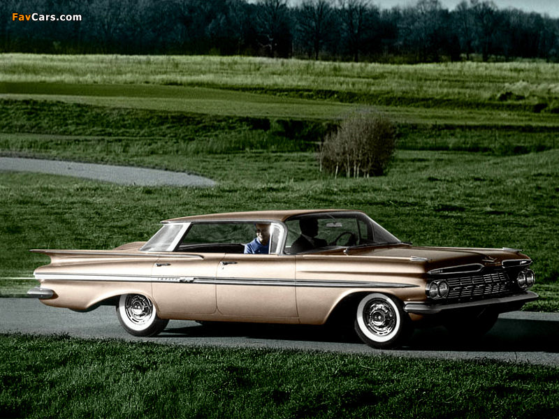 Chevrolet Impala Sport Sedan 1959 wallpapers (800 x 600)