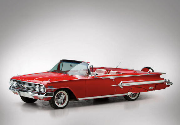 Chevrolet Impala 348 Special Turbo-Thrust Convertible 1960 wallpapers