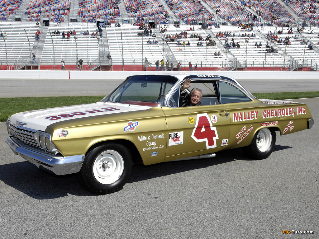 Chevrolet Impala NASCAR Race Car 1962 wallpapers (1024 x 768)