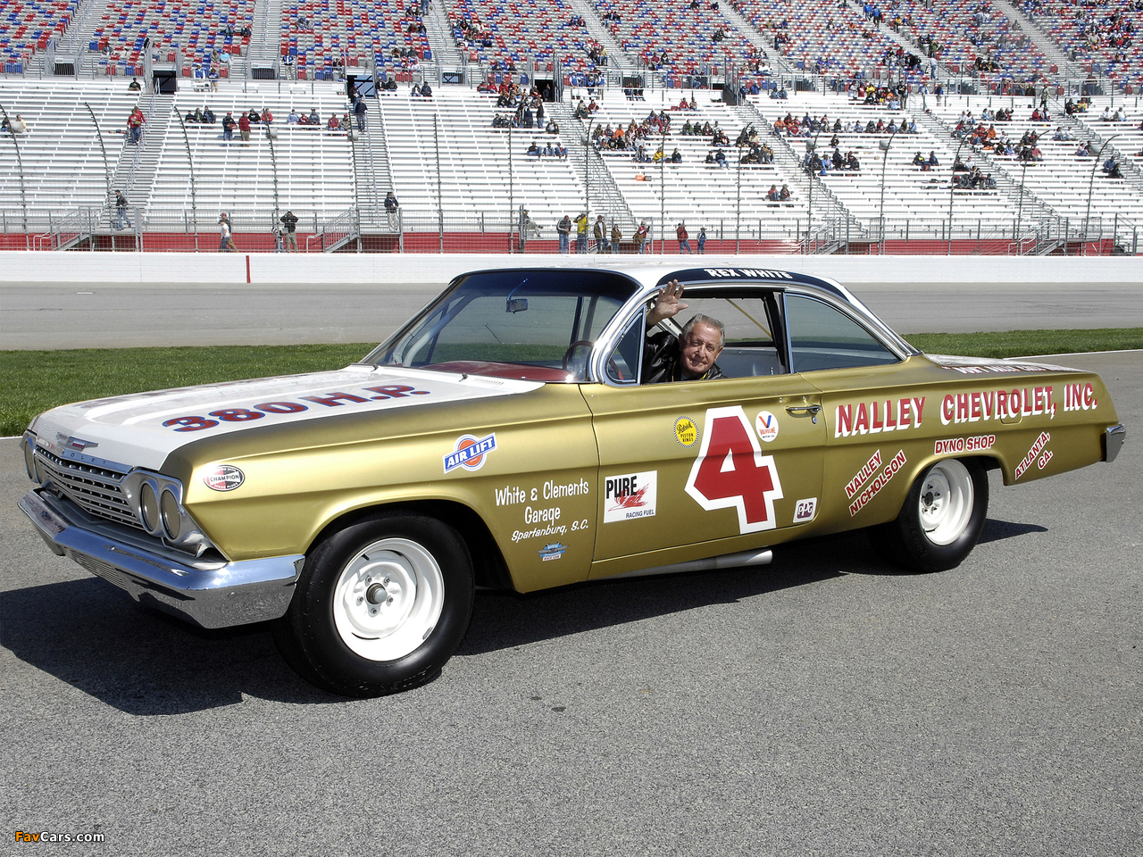 Chevrolet Impala NASCAR Race Car 1962 wallpapers (1280 x 960)
