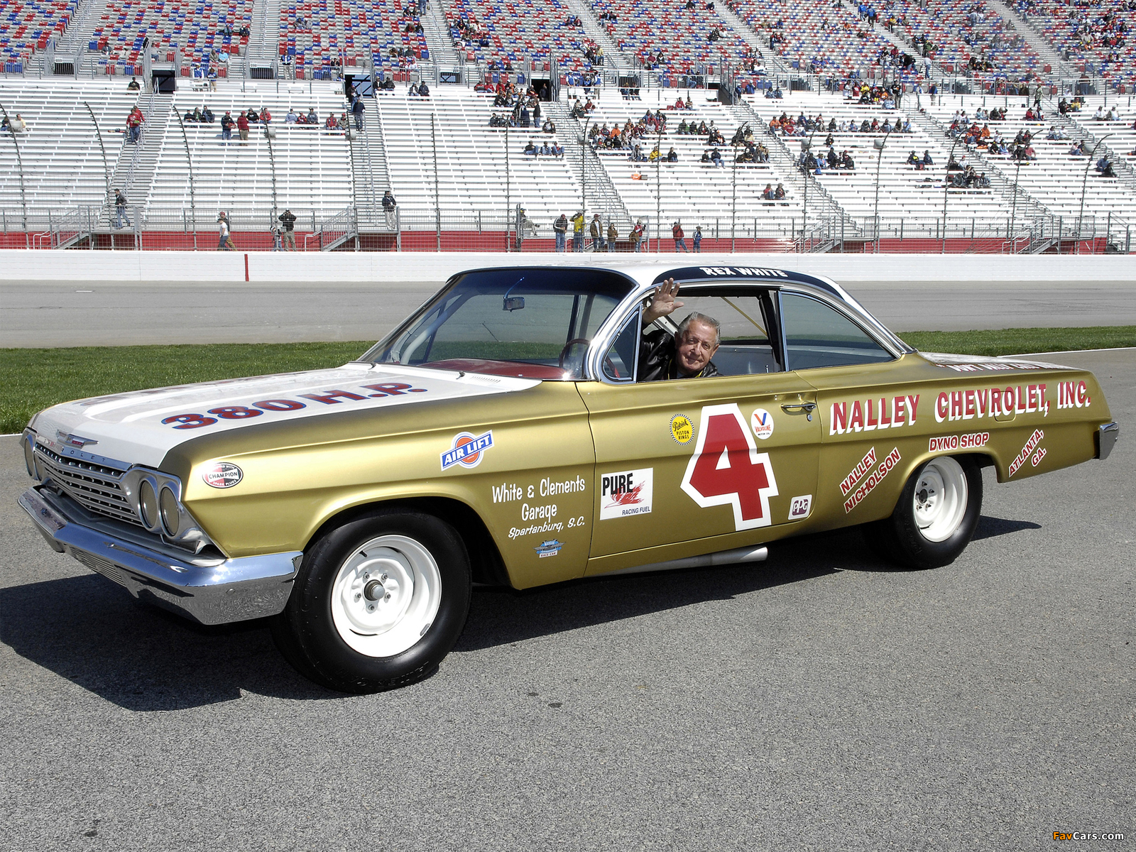 Chevrolet Impala NASCAR Race Car 1962 wallpapers (1600 x 1200)