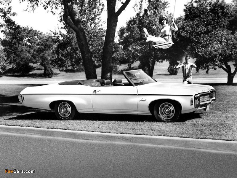 Chevrolet Impala Convertible 1969 wallpapers (800 x 600)