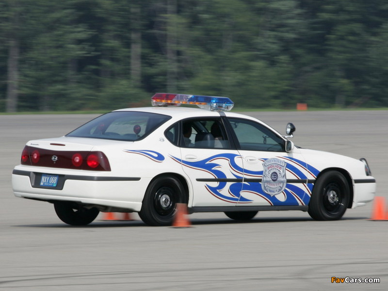 Chevrolet Impala Police 2001–07 wallpapers (800 x 600)