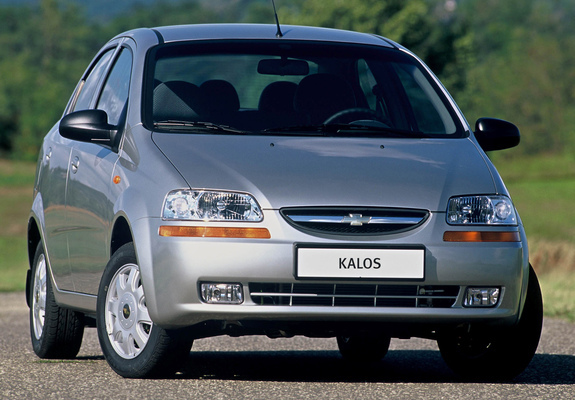 Chevrolet Kalos Sedan (T200) 2003–06 wallpapers