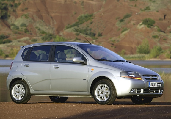 Images of Chevrolet Kalos 5-door (T200) 2003–08