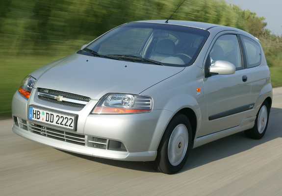 Chevrolet Kalos 3-door (T200) 2003–08 wallpapers