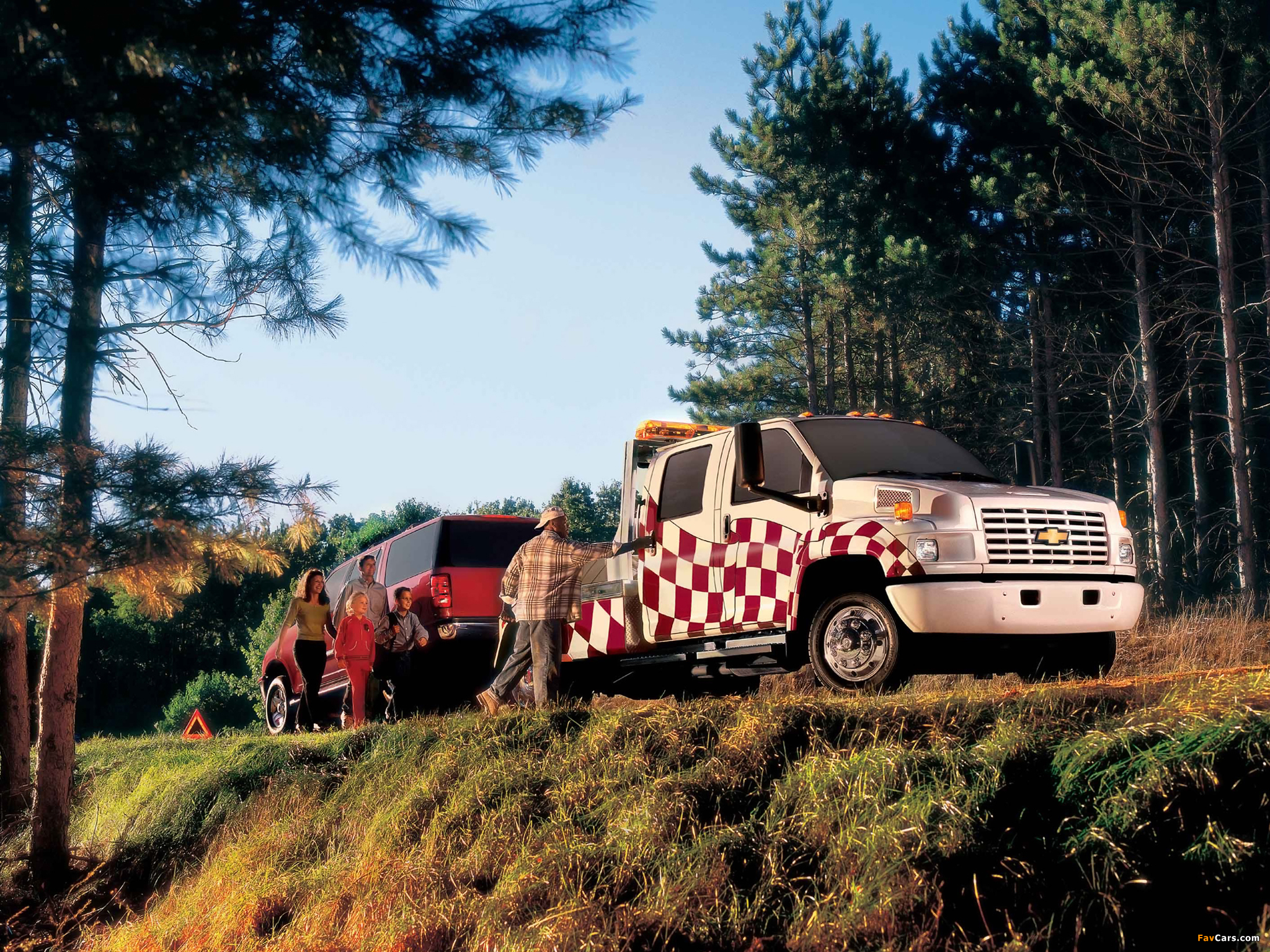 Chevrolet Kodiak C4500 Crew Cab Tow Truck 2004–09 wallpapers (2048 x 1536)