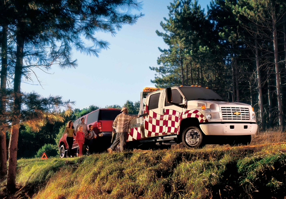 Chevrolet Kodiak C4500 Crew Cab Tow Truck 2004–09 wallpapers