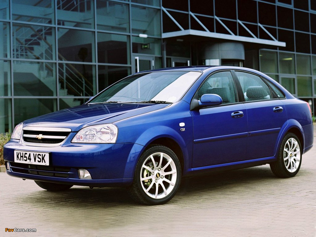 Chevrolet Lacetti Sedan CDX UK-spec 2004–11 photos (1024 x 768)