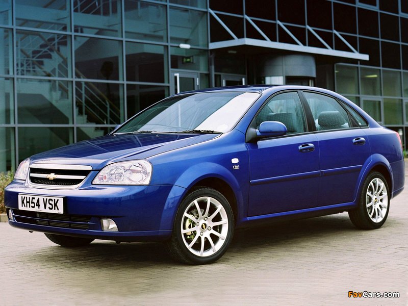 Chevrolet Lacetti Sedan CDX UK-spec 2004–11 photos (800 x 600)