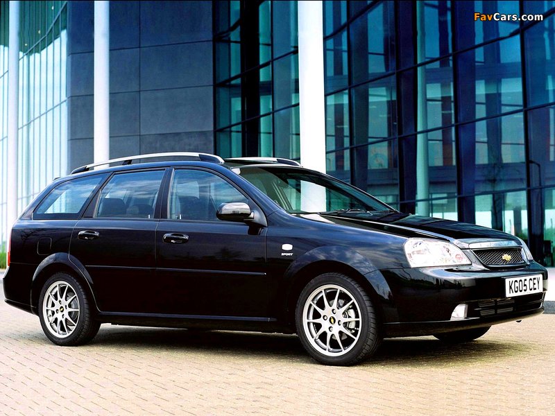 Chevrolet Lacetti Station Wagon Sport UK-spec 2005–11 wallpapers (800 x 600)