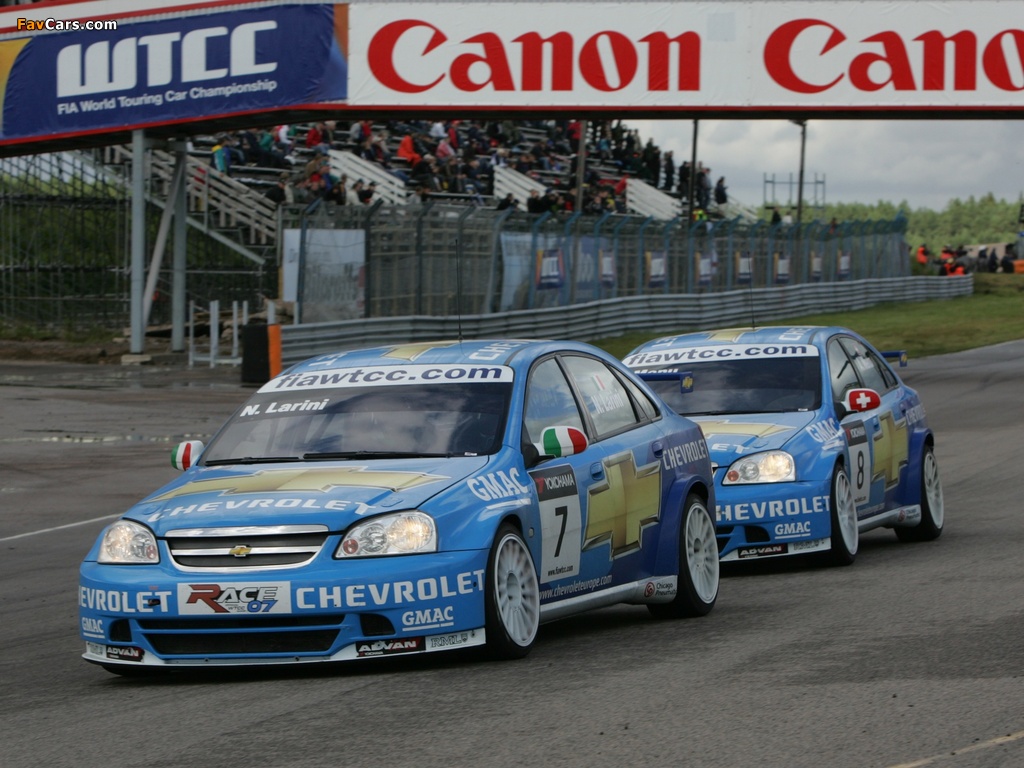 Chevrolet Lacetti WTCC 2007–08 wallpapers (1024 x 768)