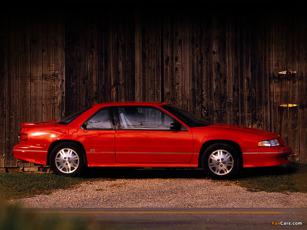 Pictures of Chevrolet Lumina Z34 Coupe 1992–95 (1024 x 768)