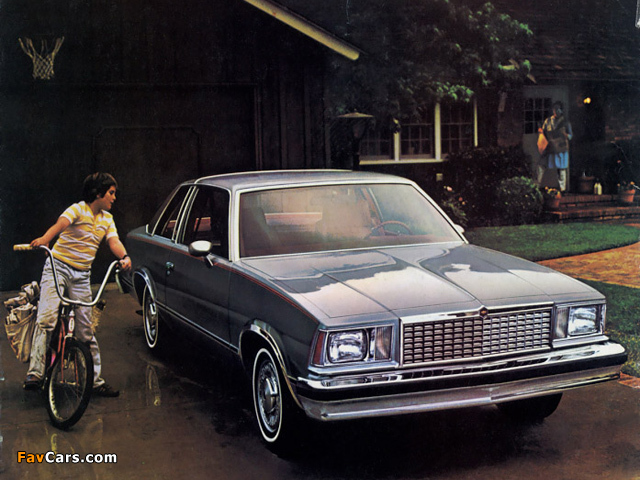 Chevrolet Malibu Classic Landau Coupe 1978 wallpapers (640 x 480)