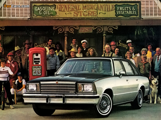 Chevrolet Malibu Classic Sedan 1979 images (640 x 480)