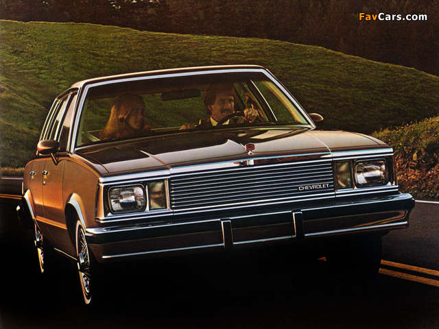 Chevrolet Malibu Classic Sport Sedan 1981 images (640 x 480)