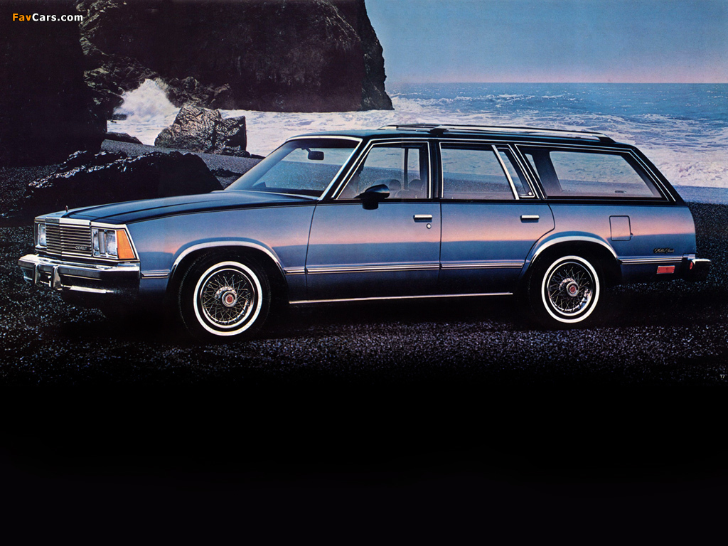 Chevrolet Malibu Classic Wagon 1981 wallpapers (1024 x 768)