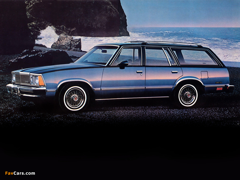 Chevrolet Malibu Classic Wagon 1981 wallpapers (800 x 600)
