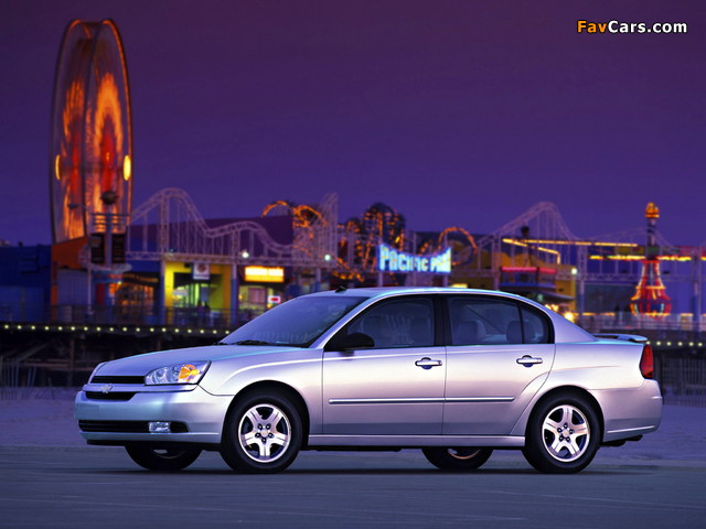 Chevrolet Malibu 2004–06 photos (640 x 480)