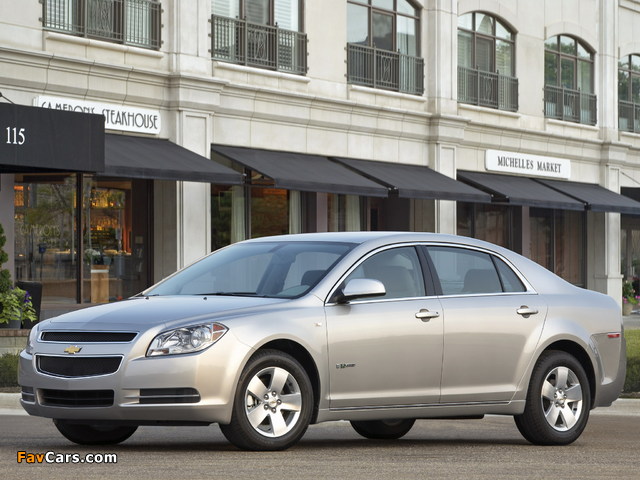 Chevrolet Malibu Hybrid 2007–11 photos (640 x 480)