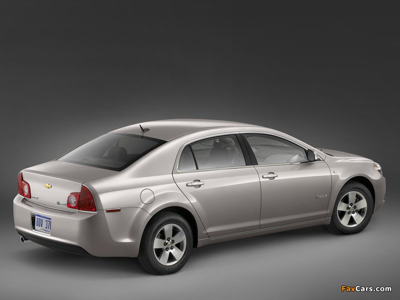 Chevrolet Malibu Hybrid 2007–11 photos (800 x 600)