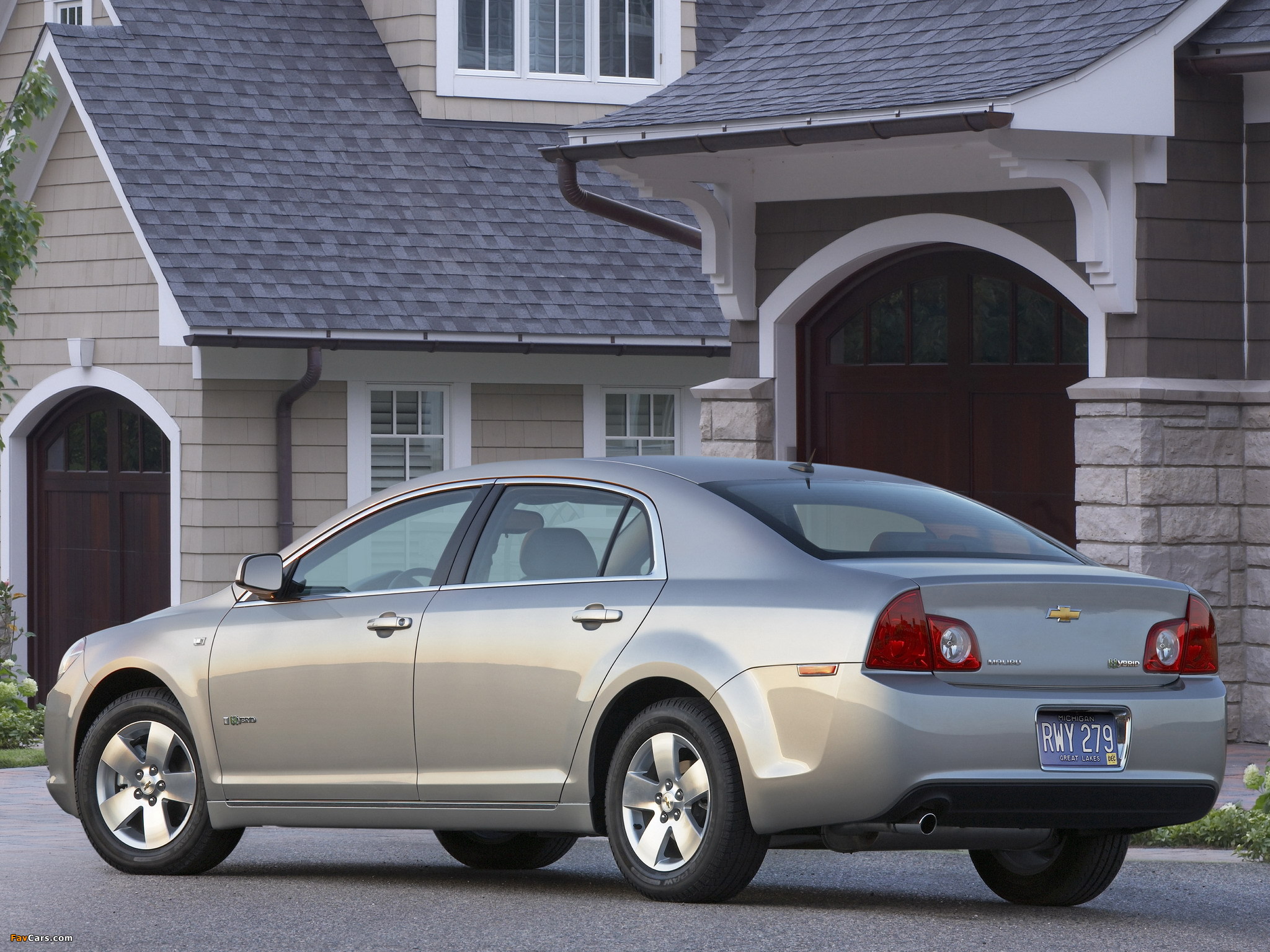 Chevrolet Malibu Hybrid 2007–11 wallpapers (2048 x 1536)