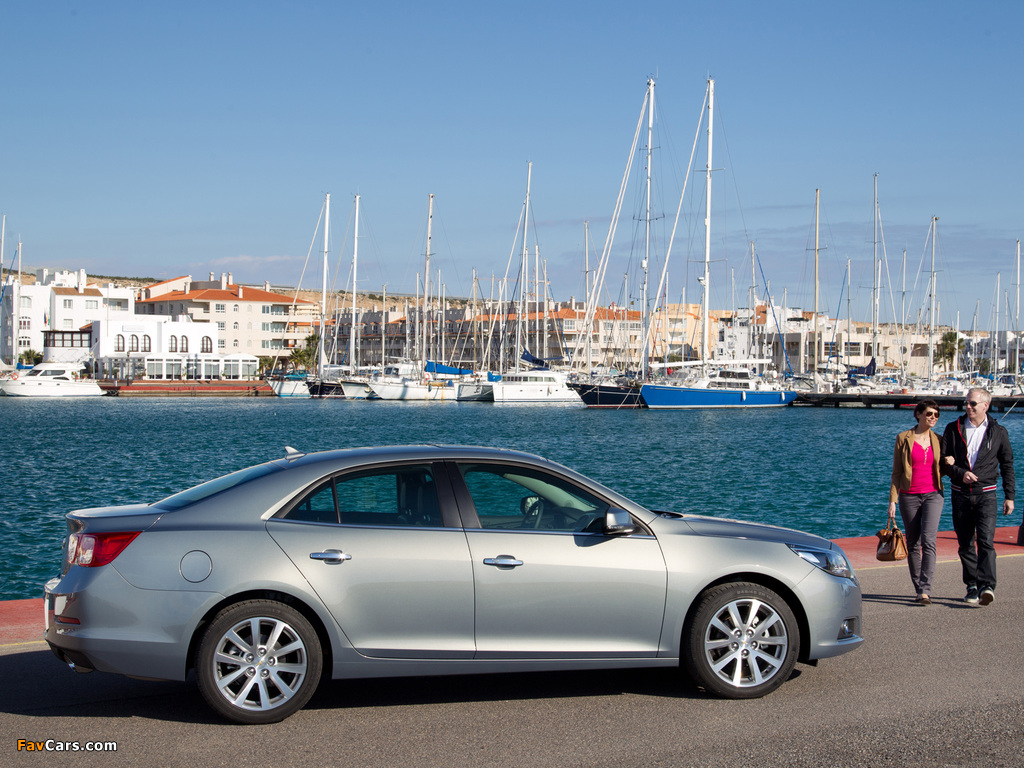 Chevrolet Malibu EU-spec 2012 images (1024 x 768)