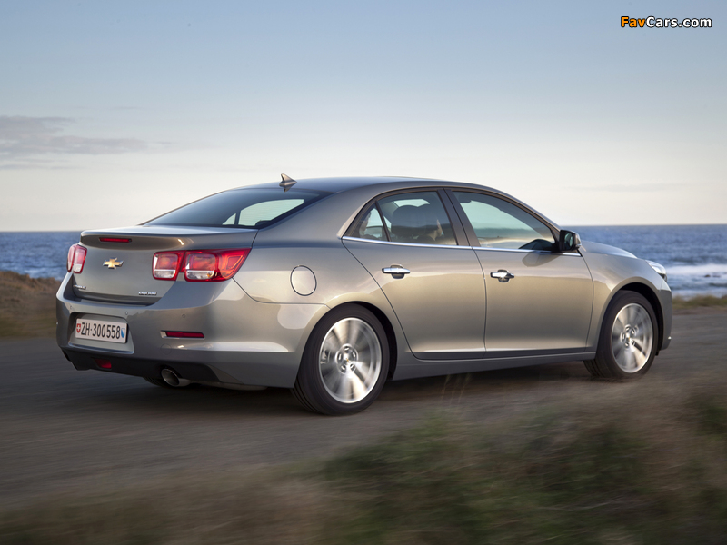 Chevrolet Malibu EU-spec 2012 images (800 x 600)