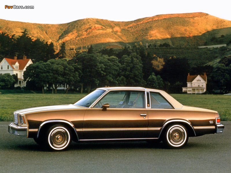 Images of Chevrolet Malibu Classic Landau Coupe 1979 (800 x 600)