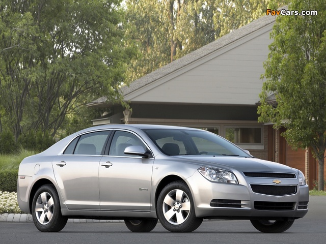 Pictures of Chevrolet Malibu Hybrid 2008–11 (640 x 480)