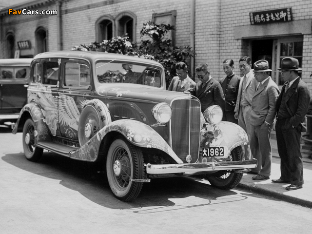 Chevrolet Master Eagle 4-door Sedan JP-spec (CA) 1933 wallpapers (640 x 480)