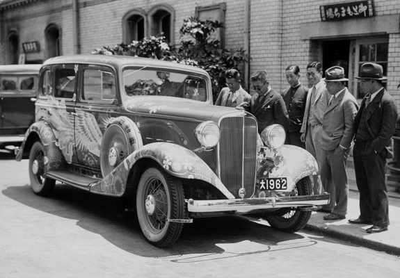Chevrolet Master Eagle 4-door Sedan JP-spec (CA) 1933 wallpapers