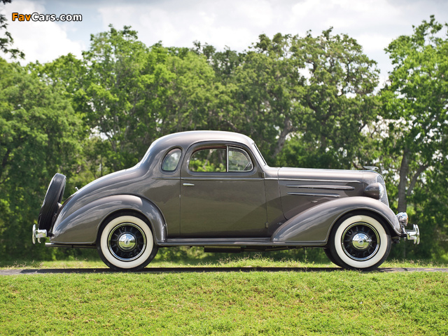 Chevrolet Master DeLuxe Coupe (FD) 1936 wallpapers (640 x 480)