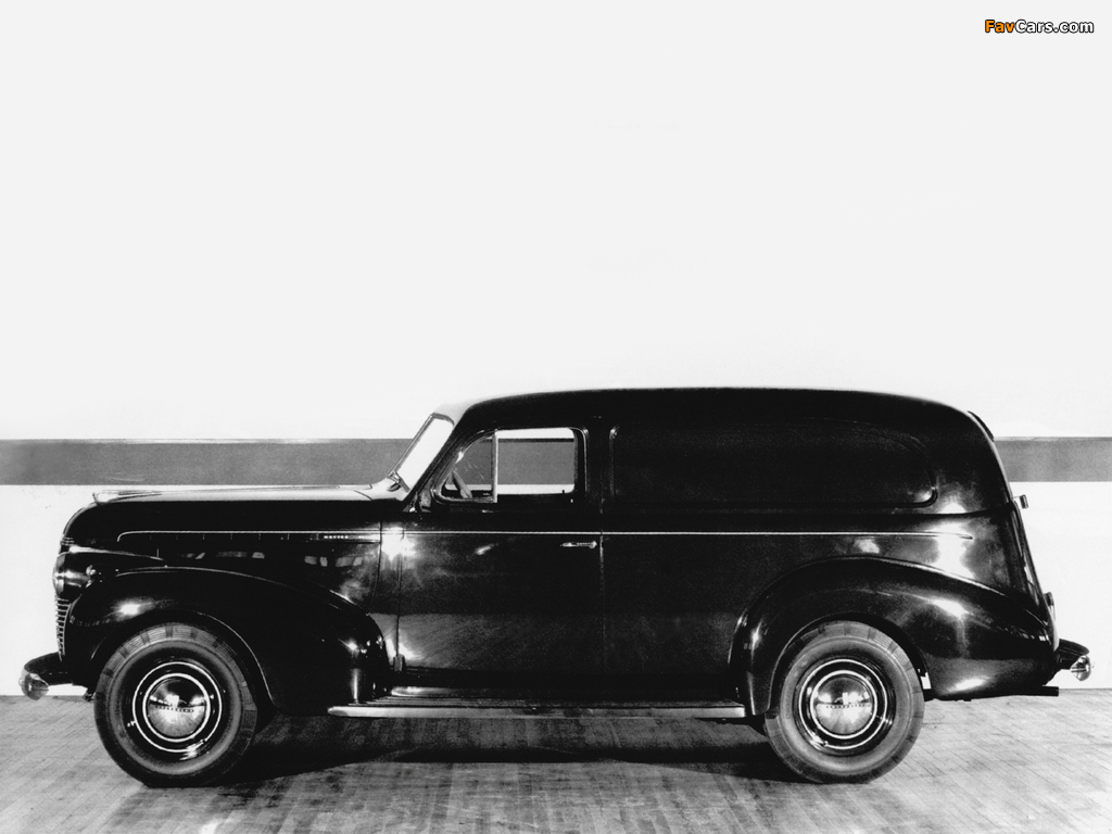 Chevrolet Master 85 Sedan Delivery (KB-1108) 1940 photos (1024 x 768)