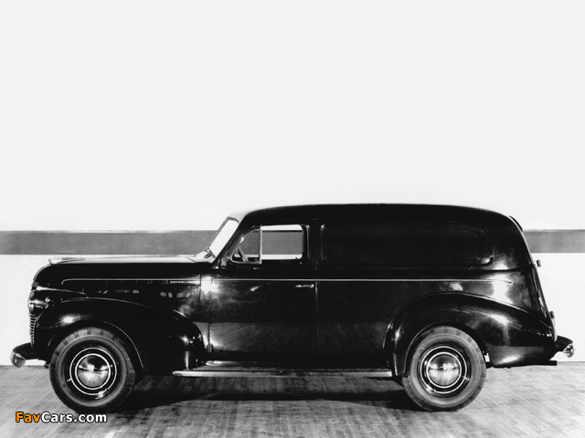 Chevrolet Master 85 Sedan Delivery (KB-1108) 1940 photos (640 x 480)