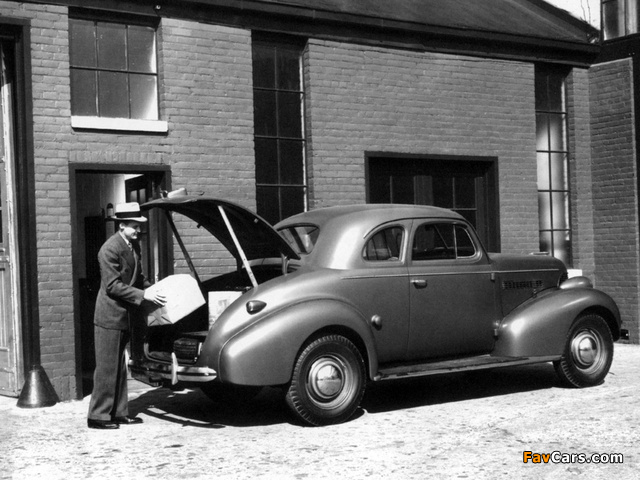 Photos of Chevrolet Master DeLuxe Business Coupe (JA) 1939 (640 x 480)