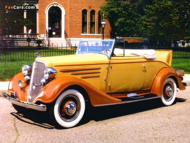 Pictures of Chevrolet Master Sport Roadster 1934 (640 x 480)